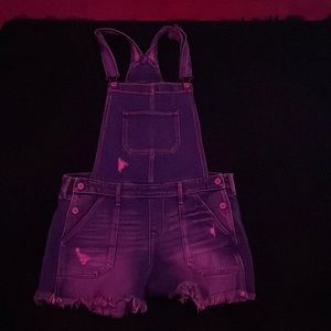 Hollister Short Overalls